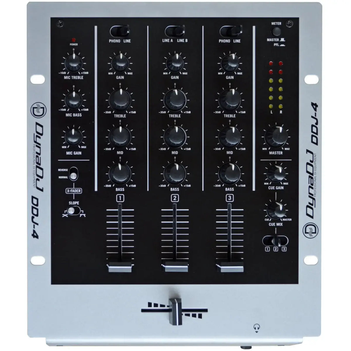 Dynatech DDJ4 3Channel DJ Mixer