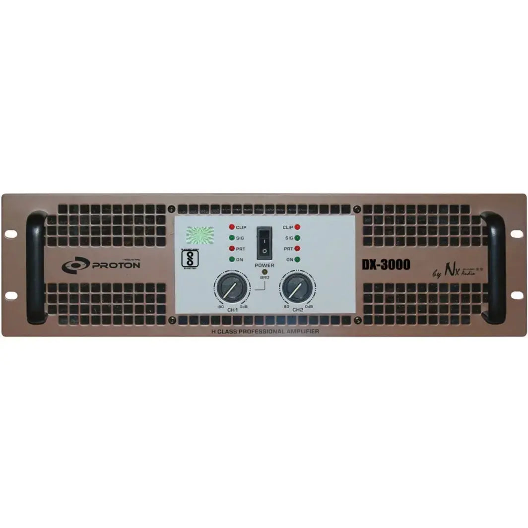 Original NX Audio DX-3000, 2500 Watt Power Amplifier (2 X 1250 Watt)