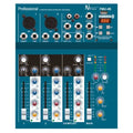 NX Audio FMU4-B 4-Channel Mixer with USB & Bluetooth
