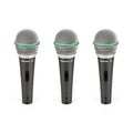 Samson Q6 Dynamic Microphone (Pack of 3)