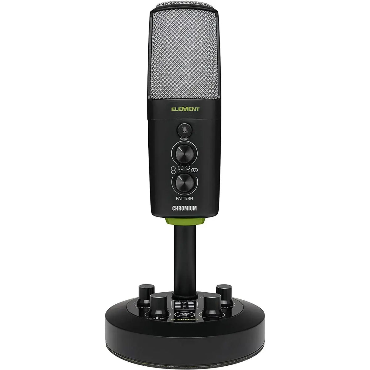 Mackie Chromium Premium USB Condenser Microphone with Built-in 2-ch Mixer