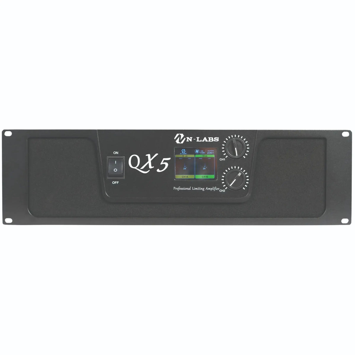 N LABS QX5D 5000 watt Power Amplifier with Digital Display