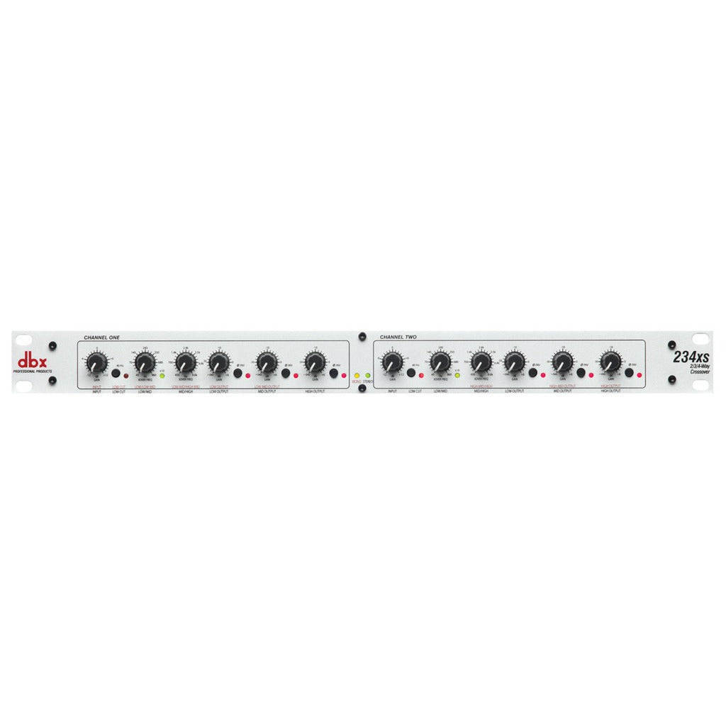 Original DBX 234xs Stereo 2/3 Way, Mono 4-Way Crossover