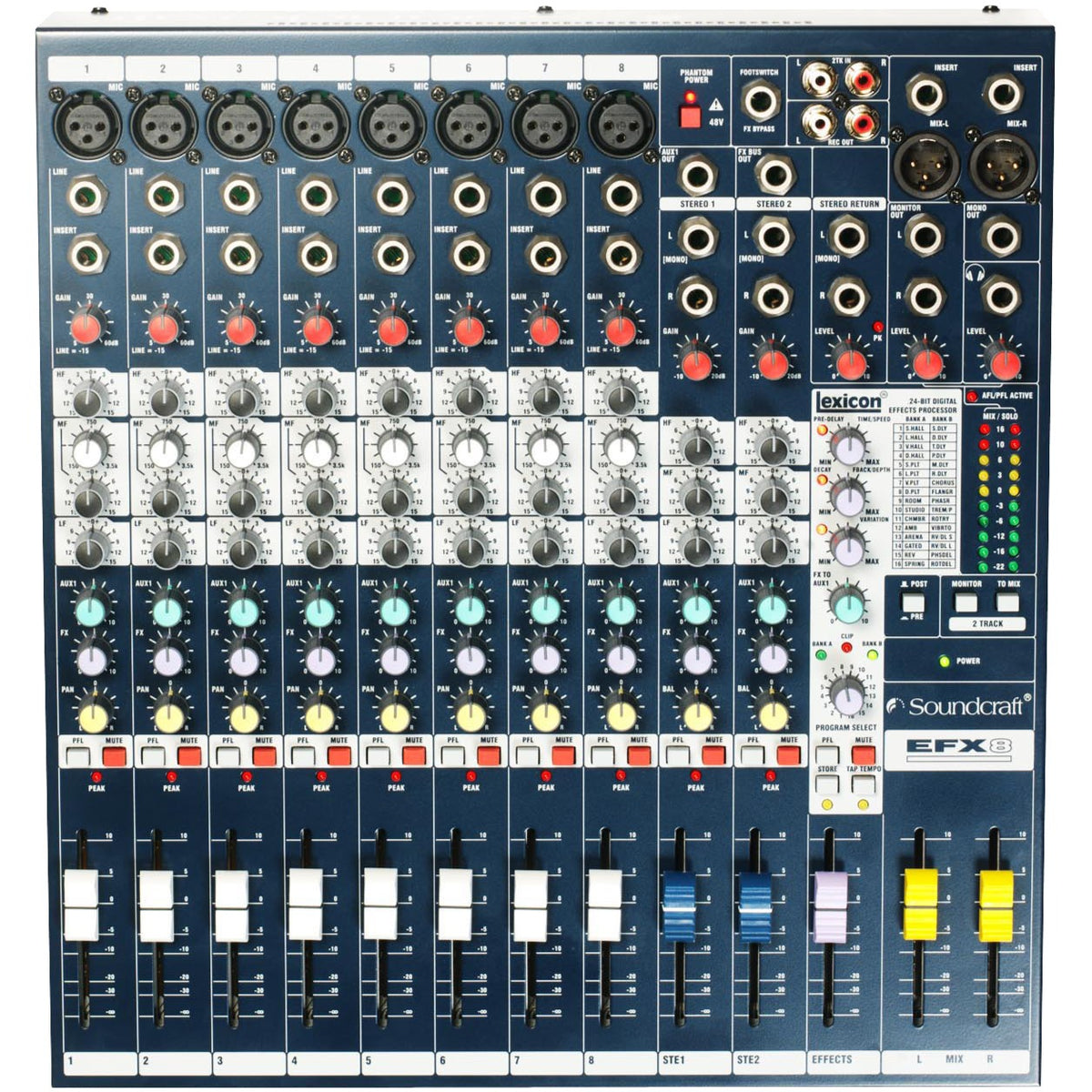 Original Soundcraft EFX8 8 Channel Mixer