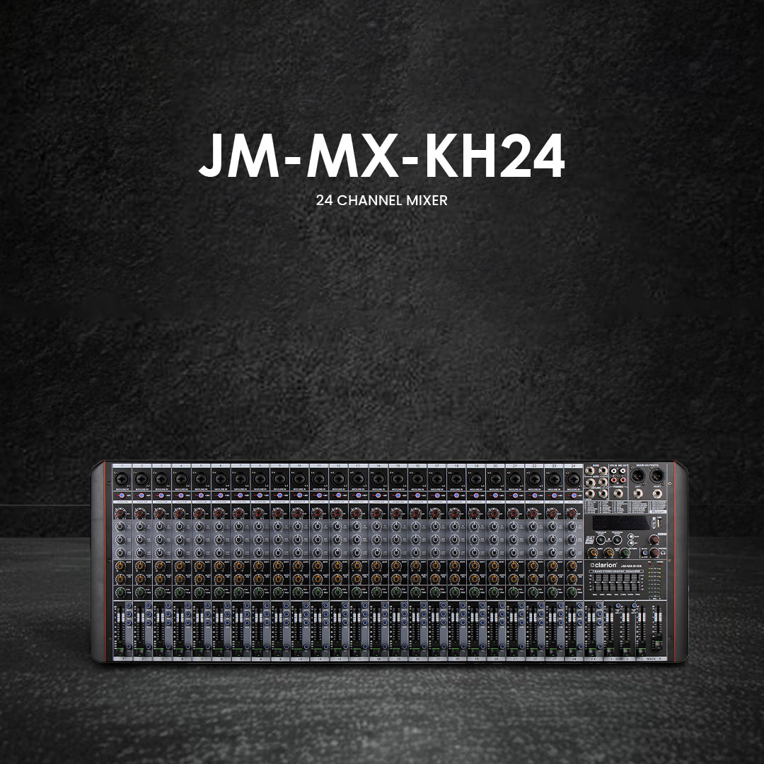 Clarion JM-MX-KH24 24ch Audio Mixer with 2 Group