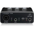 Behringer U-PHORIA UM2 (Audiophile 2x2 USB Audio Interface with XENYX Mic)
