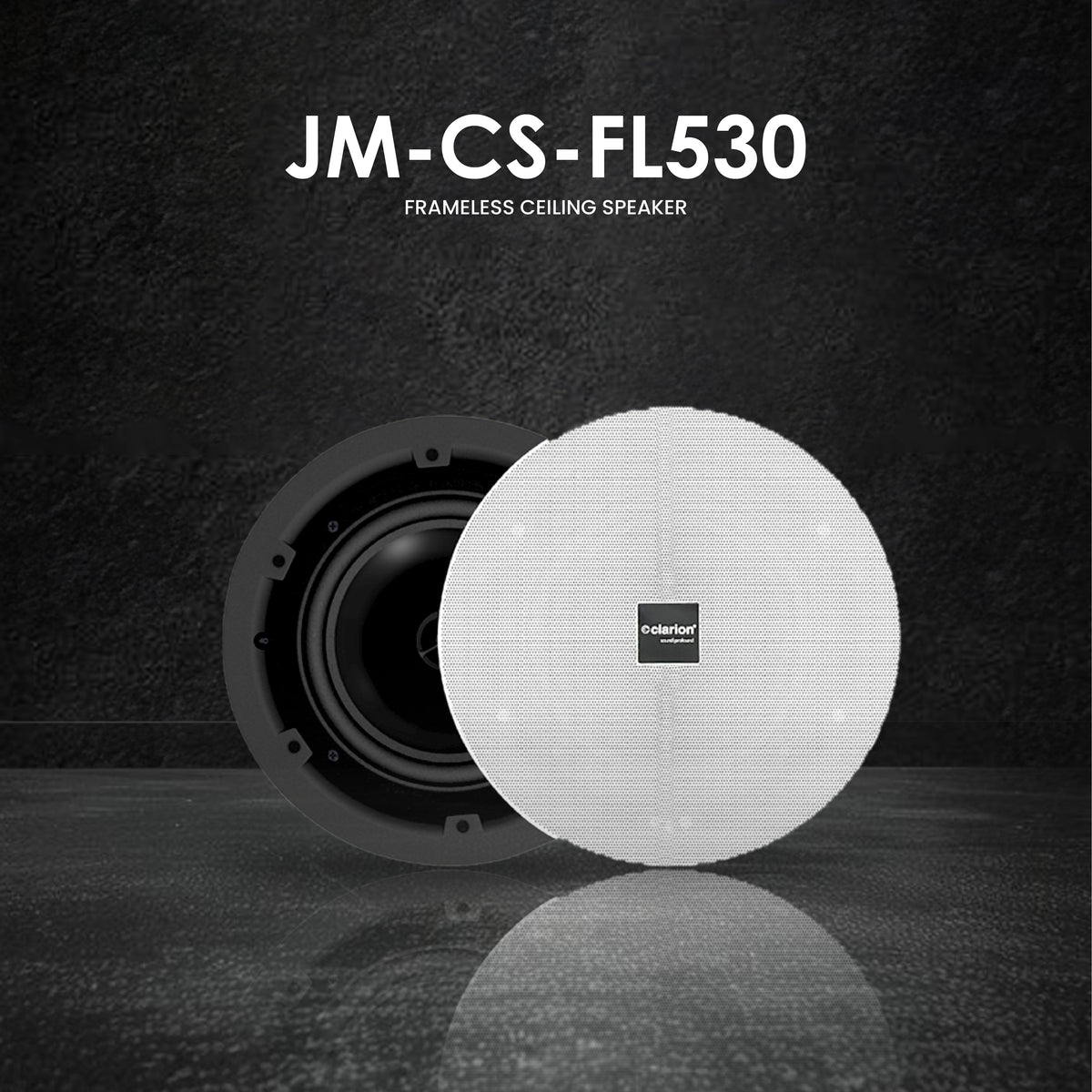 Clarion JM-CS-FL530 Frameless 50W Ceiling Speaker