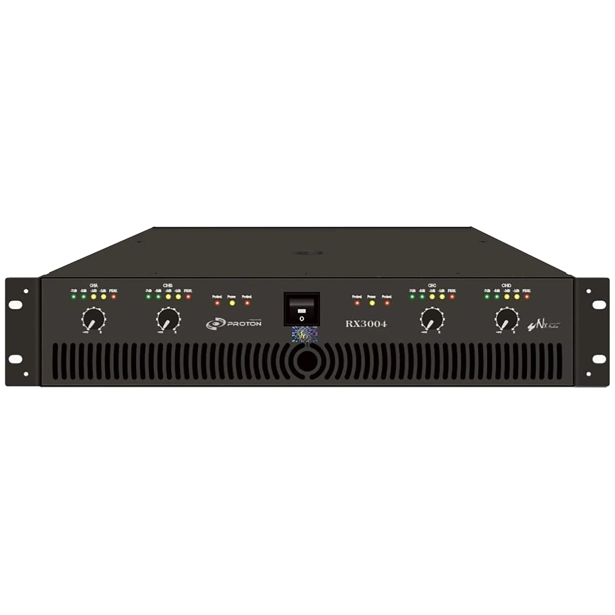 Original NX Audio RX-3004, 3200 Watt Power Amplifier (800W RMS x 4 @ 4 Ohms)