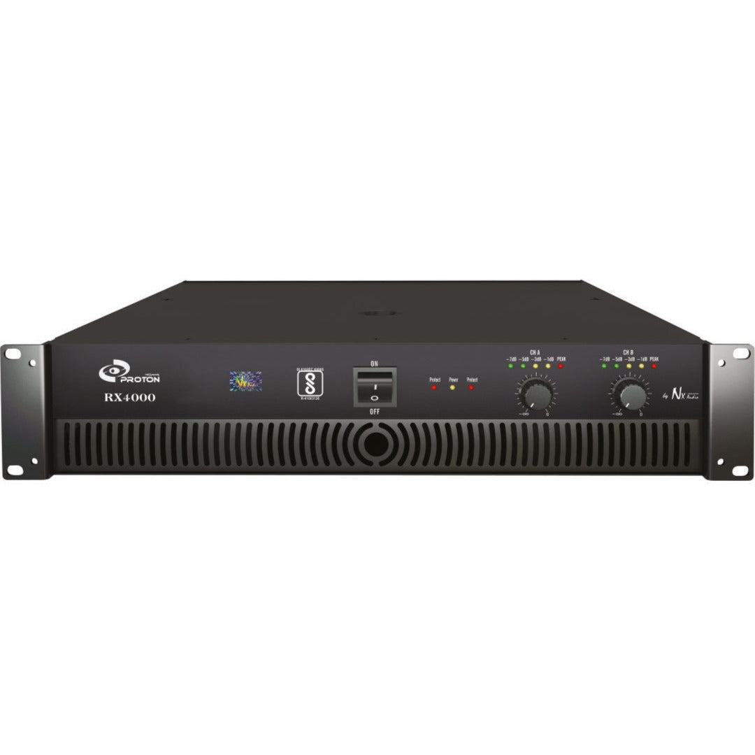 Original NX Audio RX-4000, 3100 Watt Power Amplifier (2 X 1550 Watt)