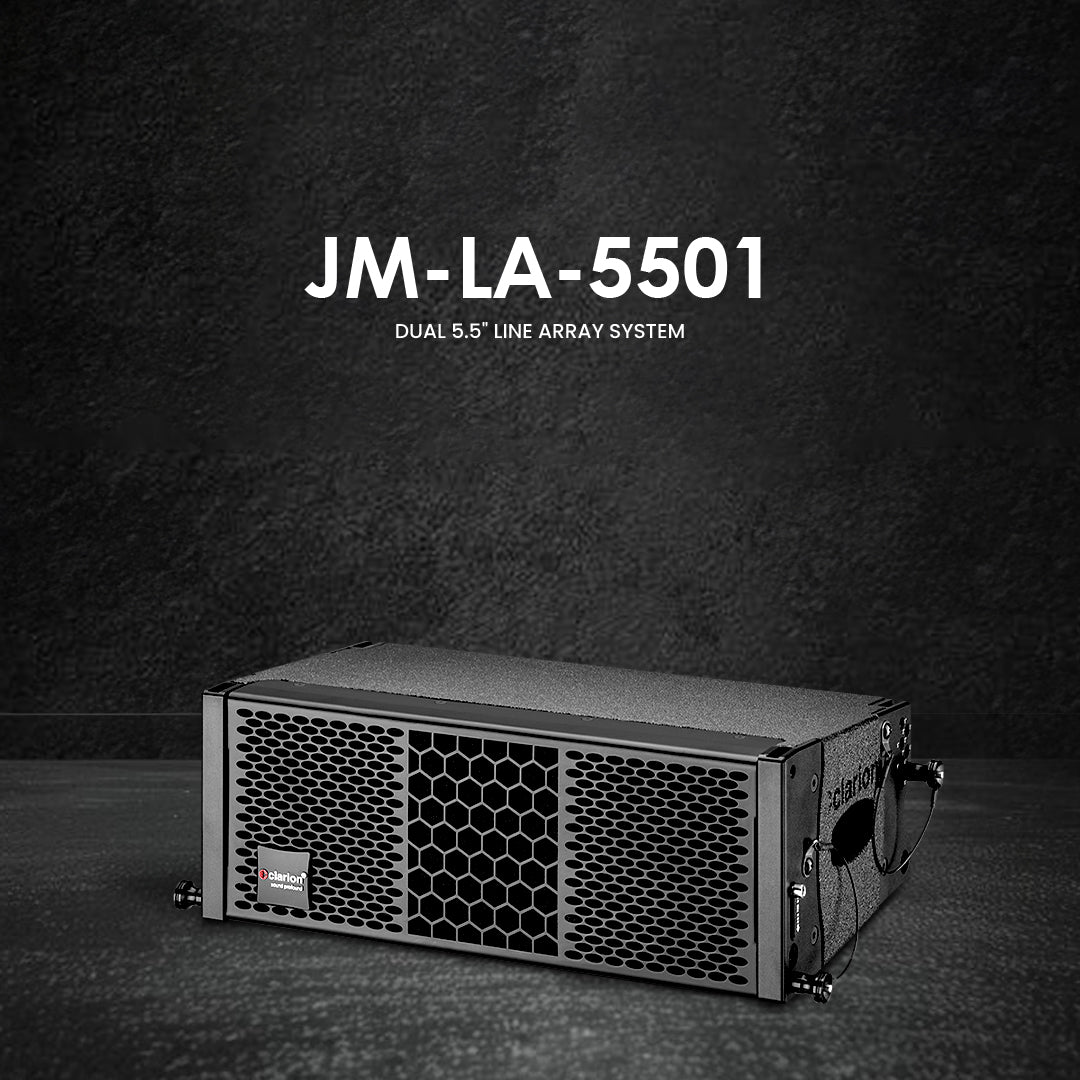 Clarion JM LA5501 Dual 5.5 Inch Full Range Line Array Speaker