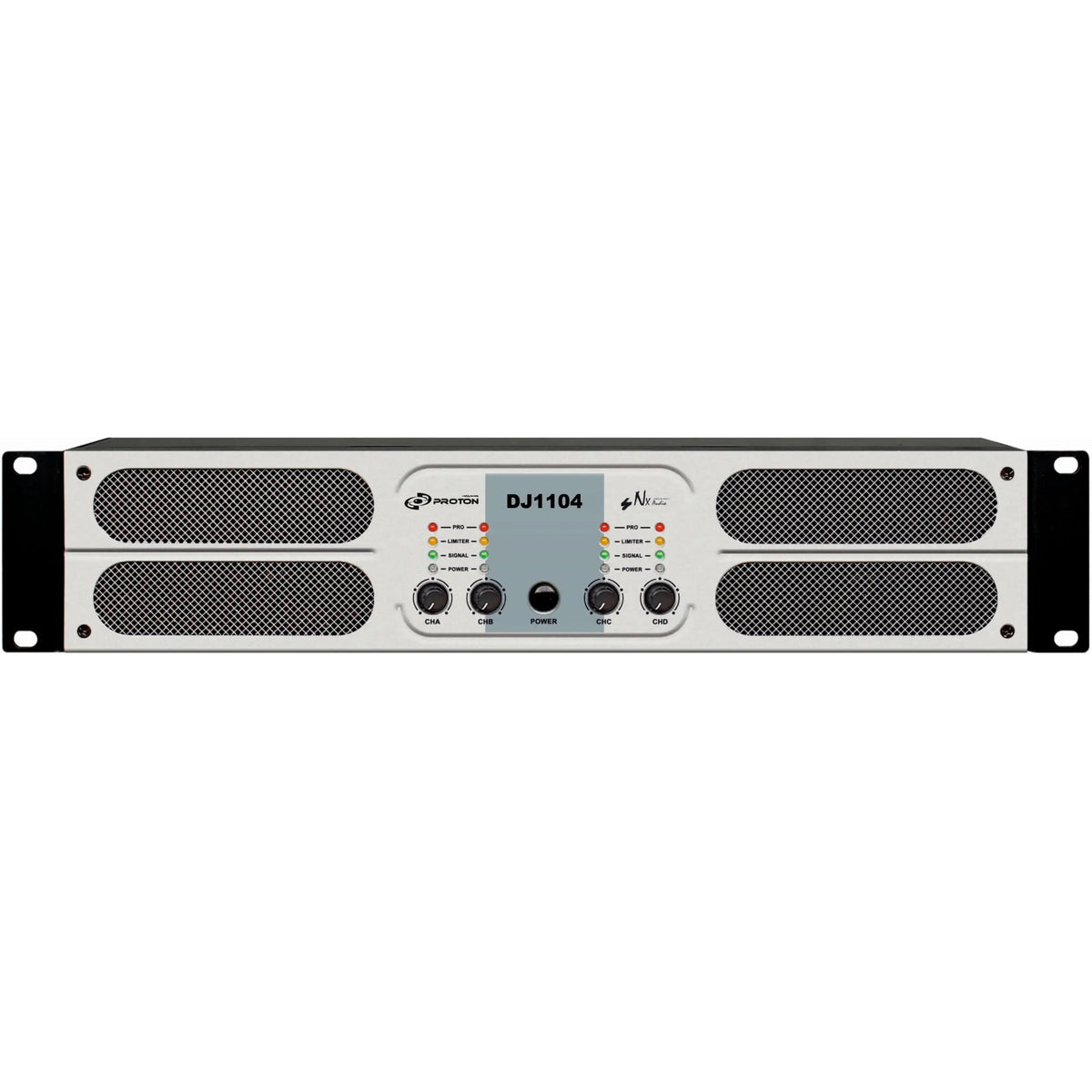 Original NX Audio DJ-1104, 4400 Watt Power Amplifier (4 X 1100 watt)