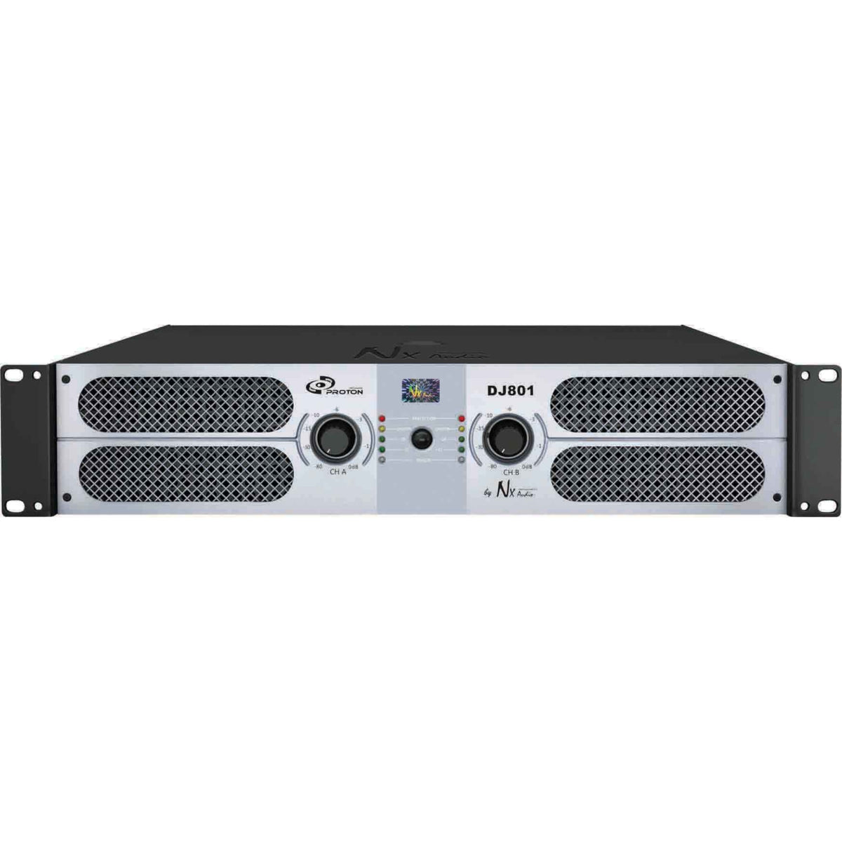 Original NX Audio DJ-801, 1600 Watt Power Amplifier (2 X 800 Watt)