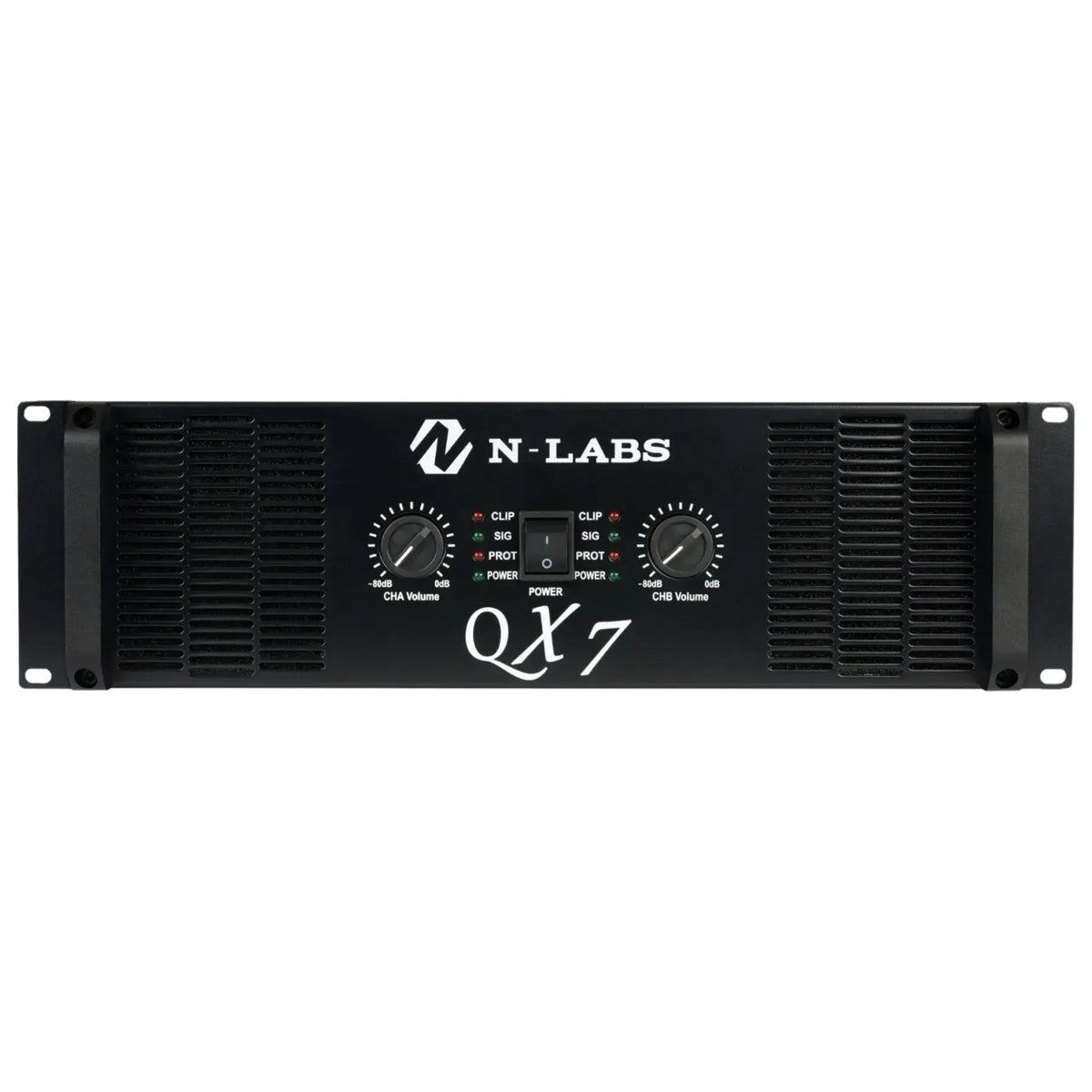 NLabs QX7, 7000 Watt Power Amplifier (2 x 3500 Watt @ 4Ω)