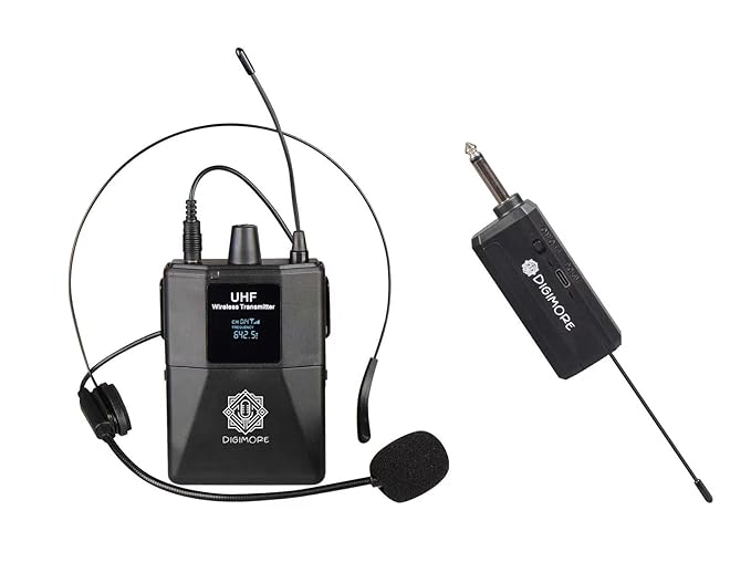DIGIMORE D-341s UHF Headset Wireless Microphone