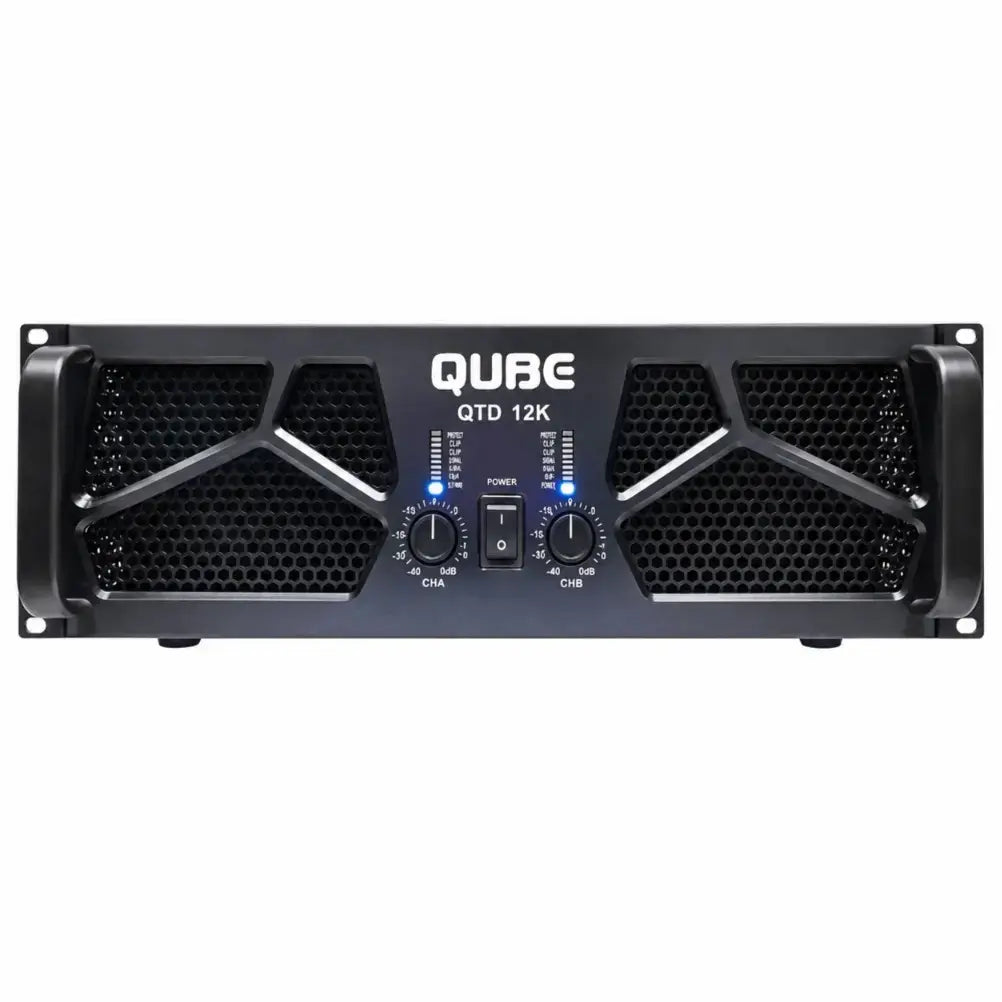 Qube QTD 12K Power Amplifier (2 x 6000W)