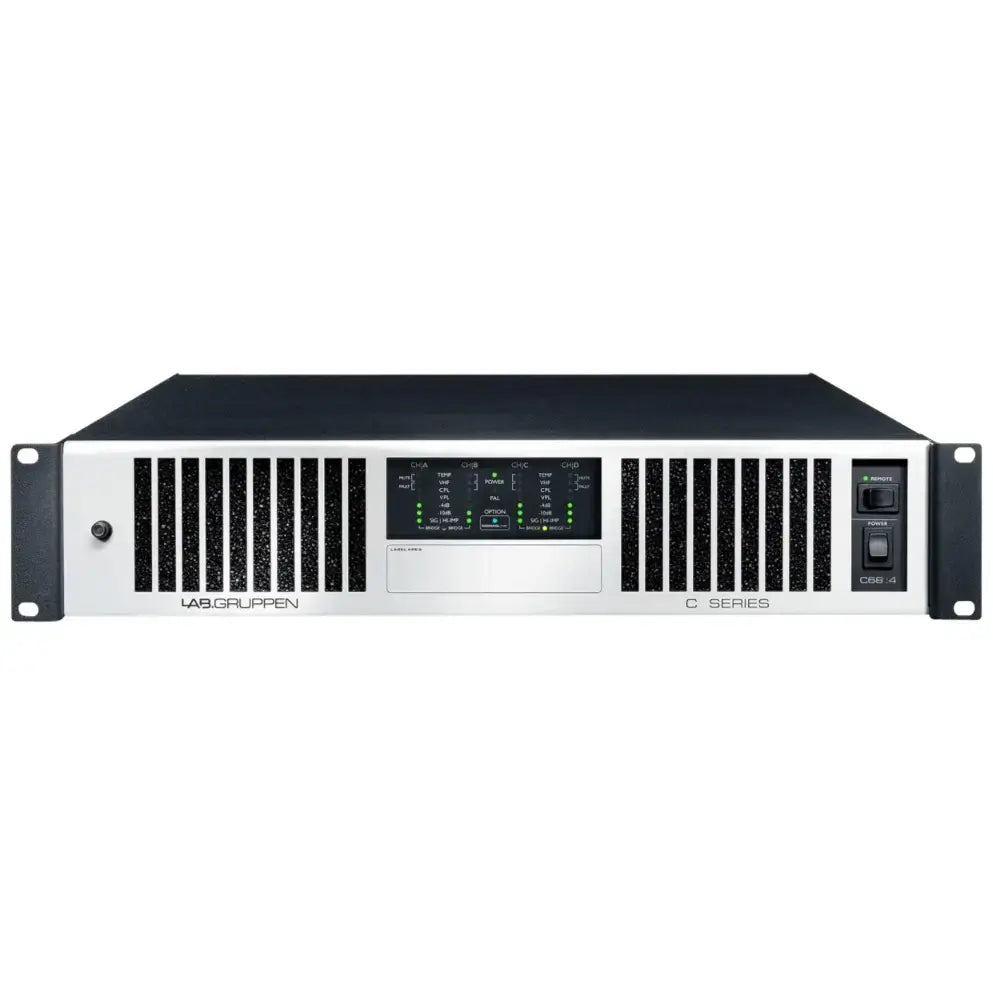 Lab Gruppen C 68:4 Four Channel Installation Power Amplifier
