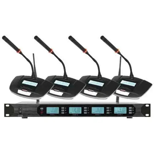 NX Audio UCW-4 4X GOOSENECK QUAD MIC