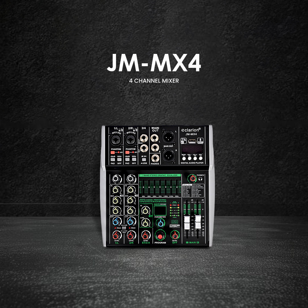Clarion JM-MX4 4Ch Mixer