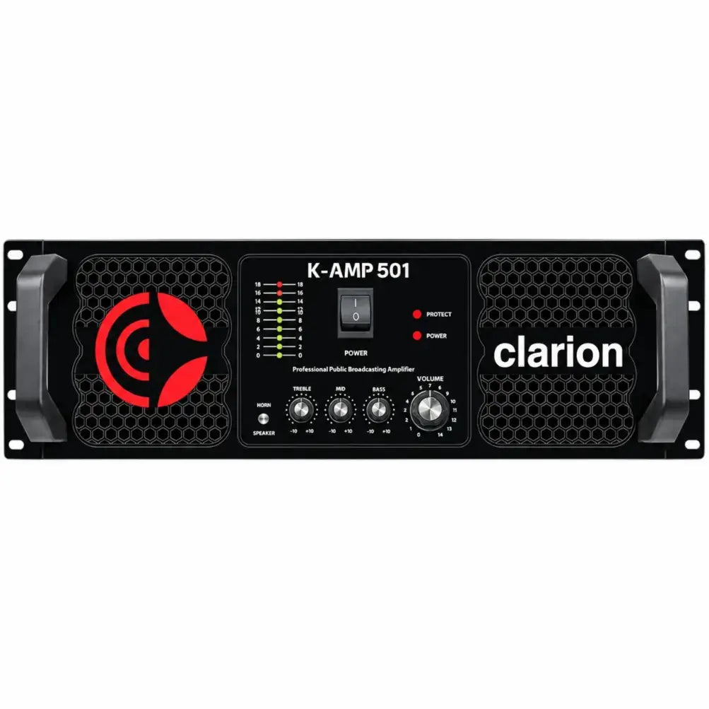 Clarion JM-K AMP 501 Public Broadcasting Class AB Mono Power Amplifier 500W