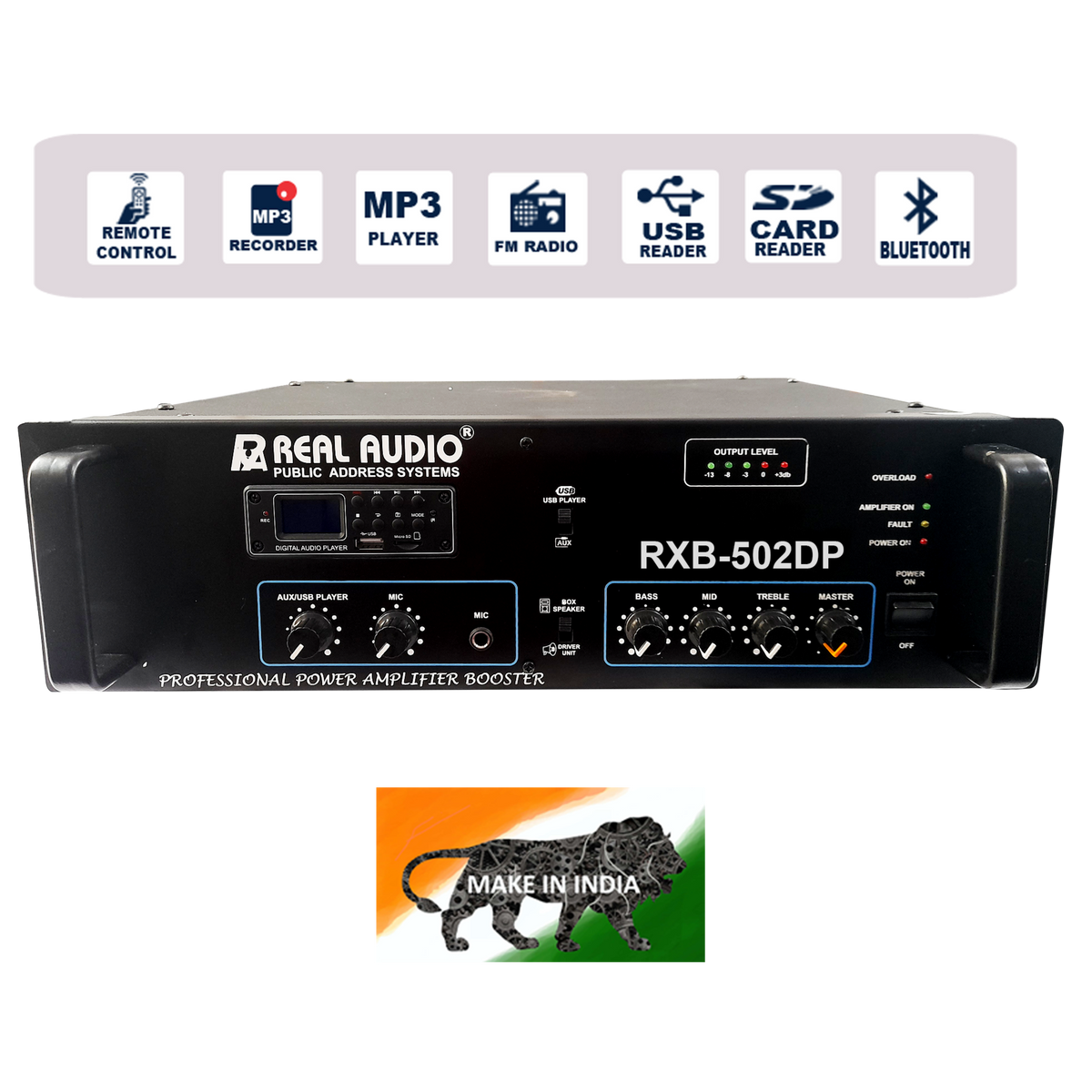Real Audio RXB-502DP (500 Watt)
