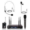 Digimore D-380 Handheld + Lapel/Headset Wireless Microphone System