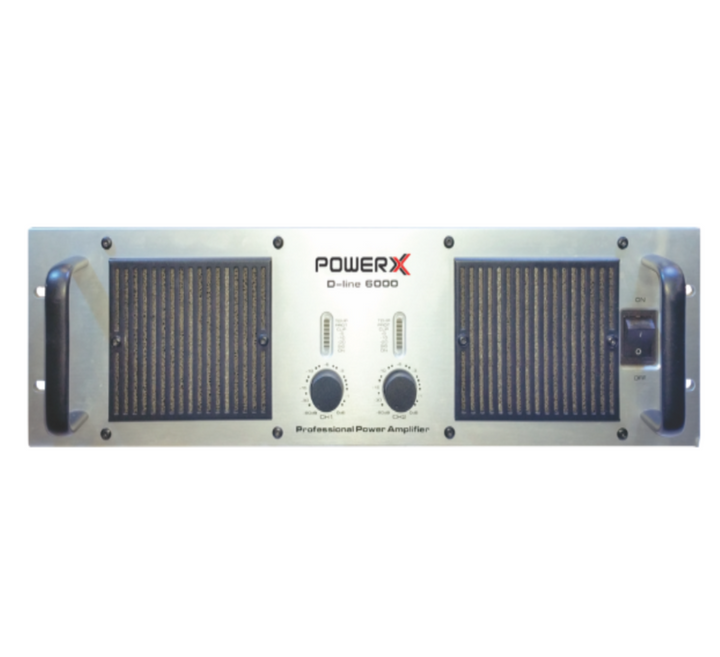 PowerX D LINE 5000 (2 x 1200W@8ohm / 2 x1800W@4ohms)
