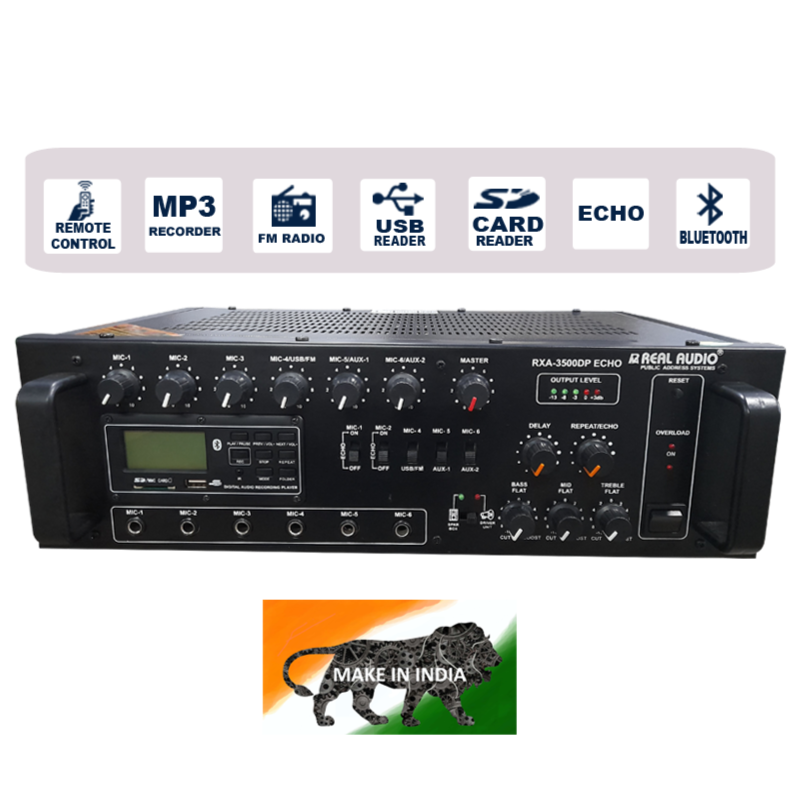 Real Audio RXA-3500DP with Echo (350 Watt)