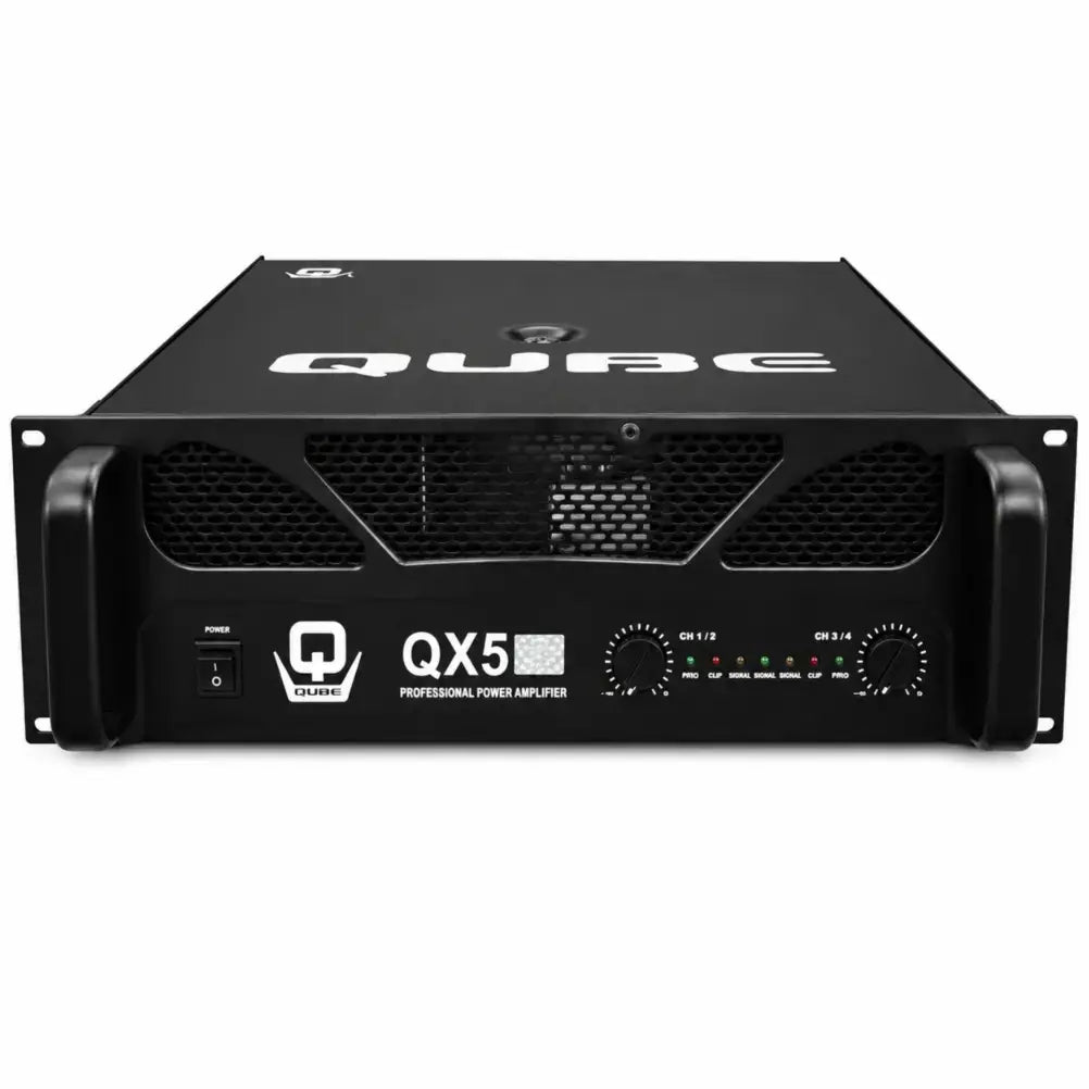 Qube QX 5 Professional Power Amplifier (2 x 2800W)