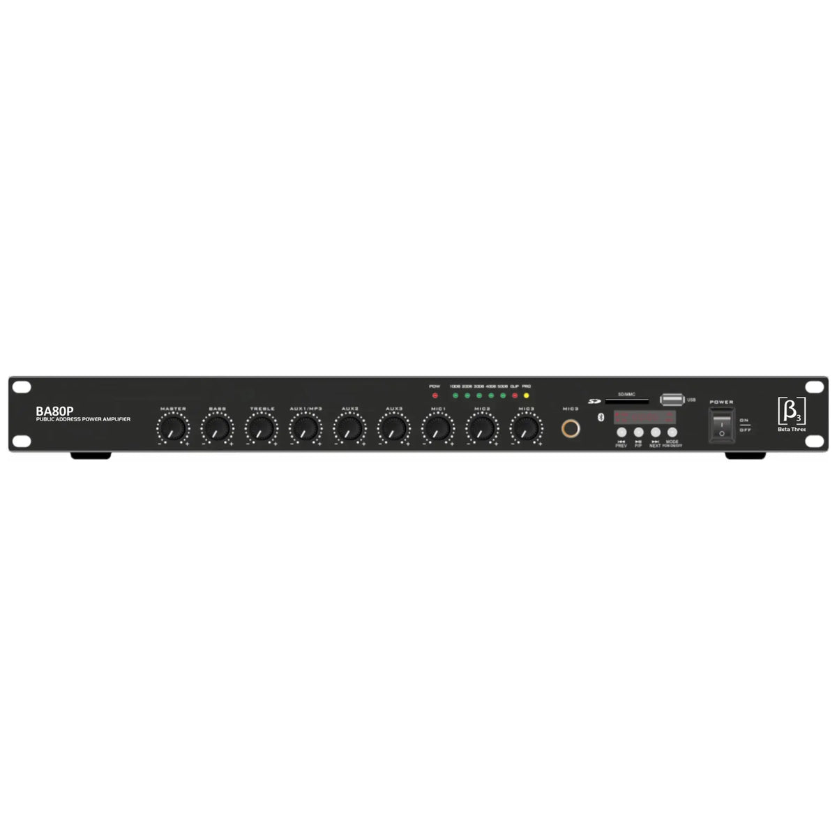 Beta3 BA80P 80W PA Amplifier