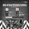 Clarion JM-KSW15350(1200) 15inch High-Power Transducer